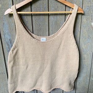 Babaa No. 1 Cotton Vest/ Tank in Natural